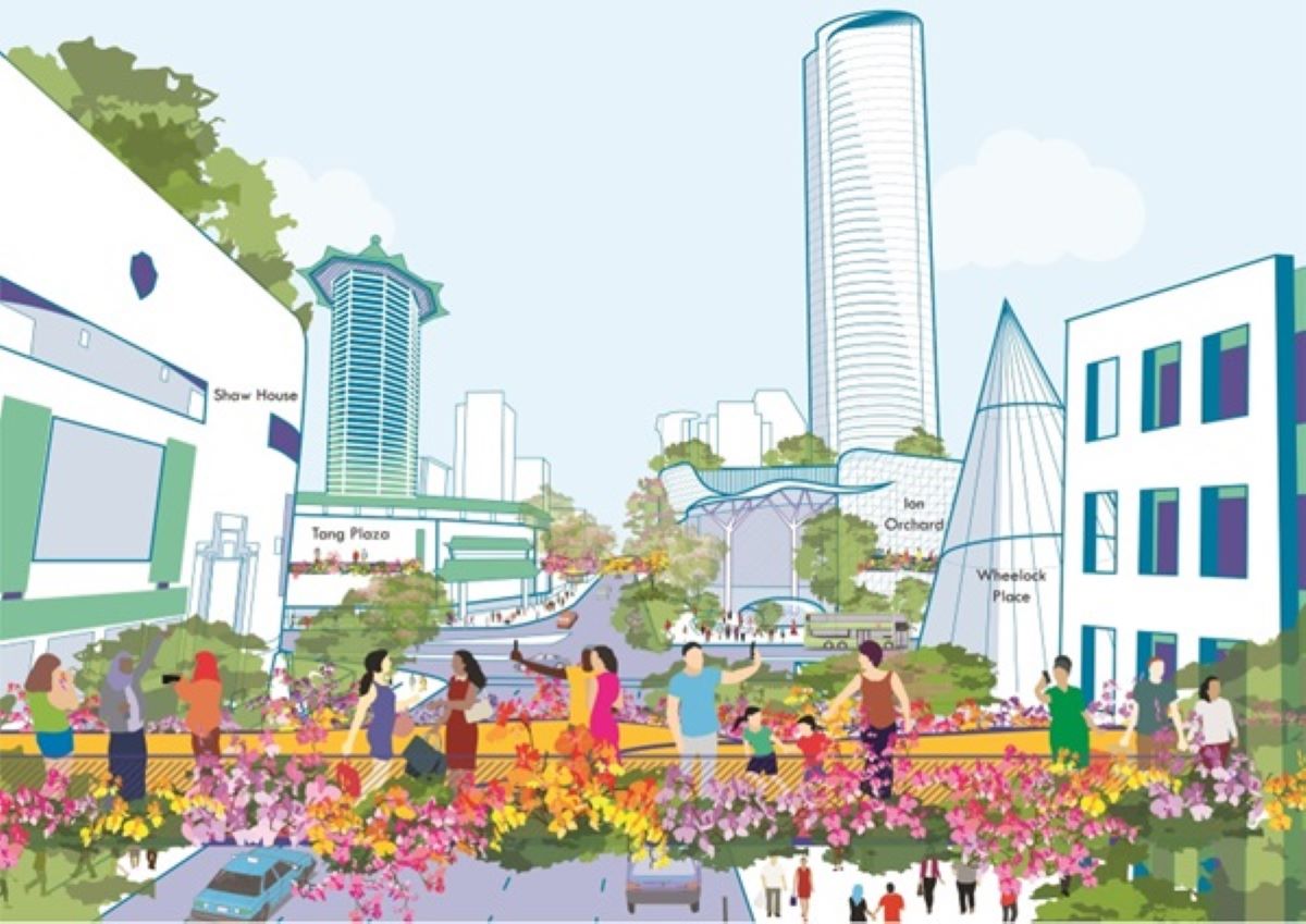 New vantage point at Orchard Paterson Road Junction