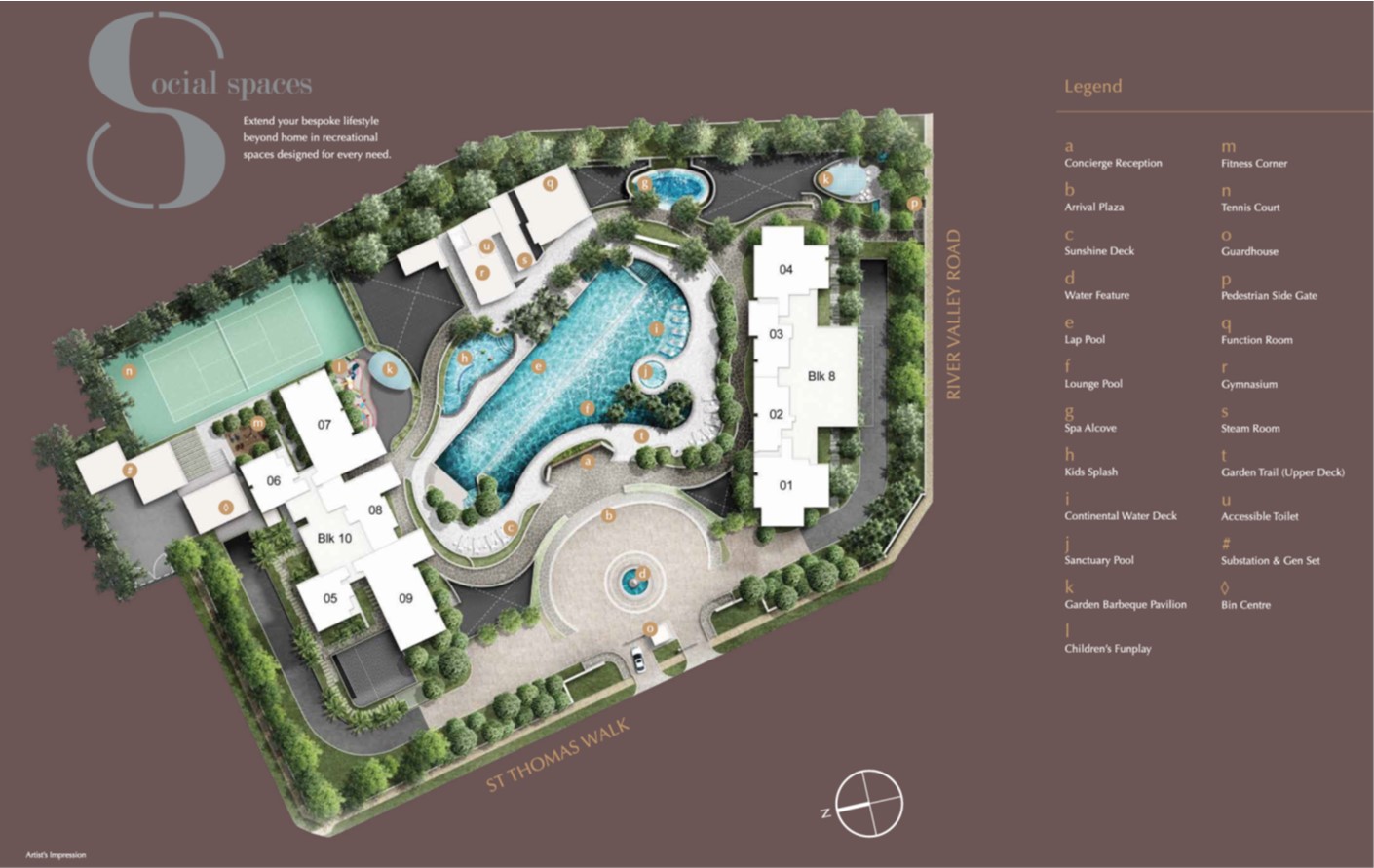 8 st thomas condo site plan