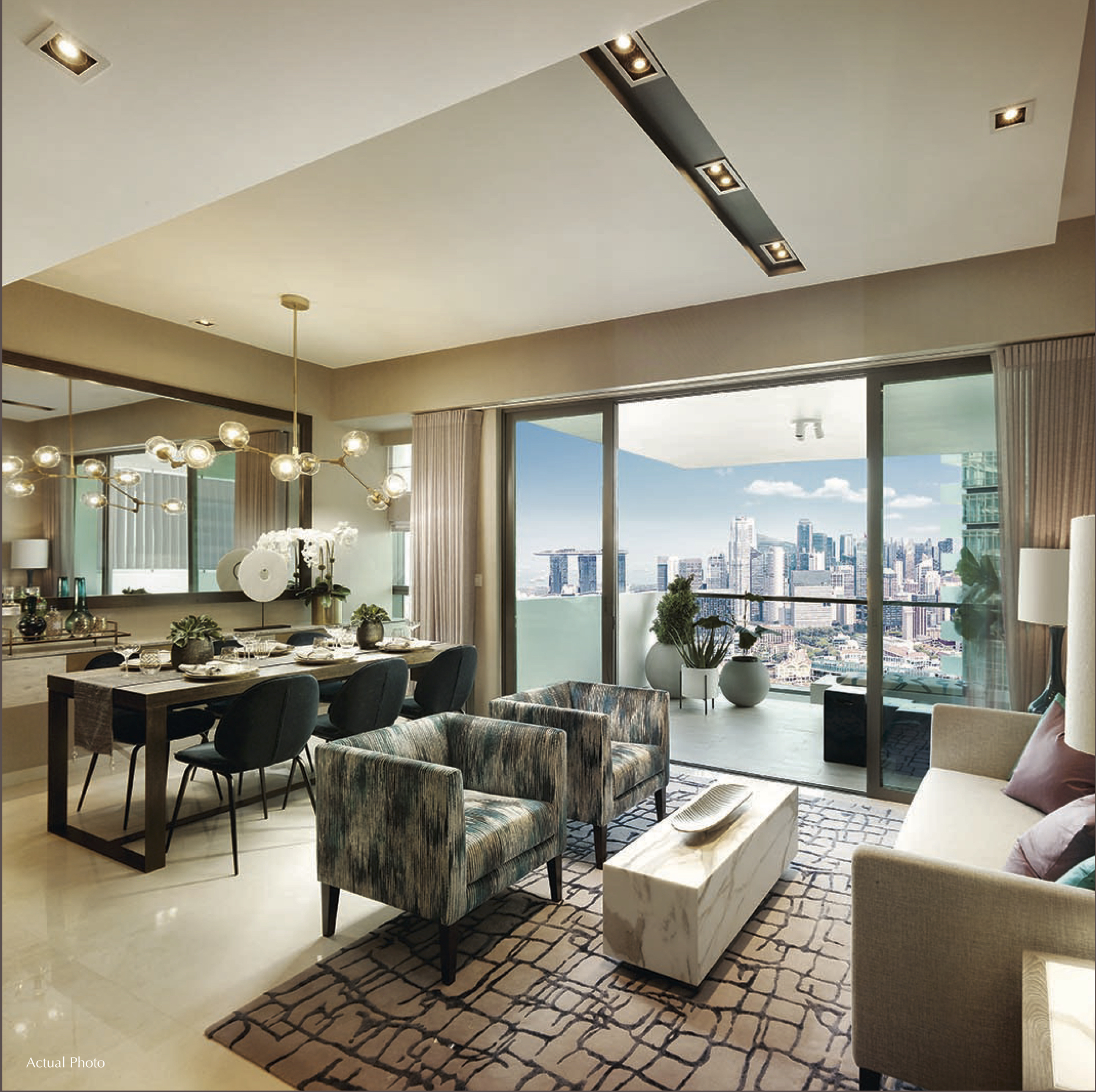 圣多马士八号 8 St Thomas 3 卧室客厅饭厅 3-bedroom living
